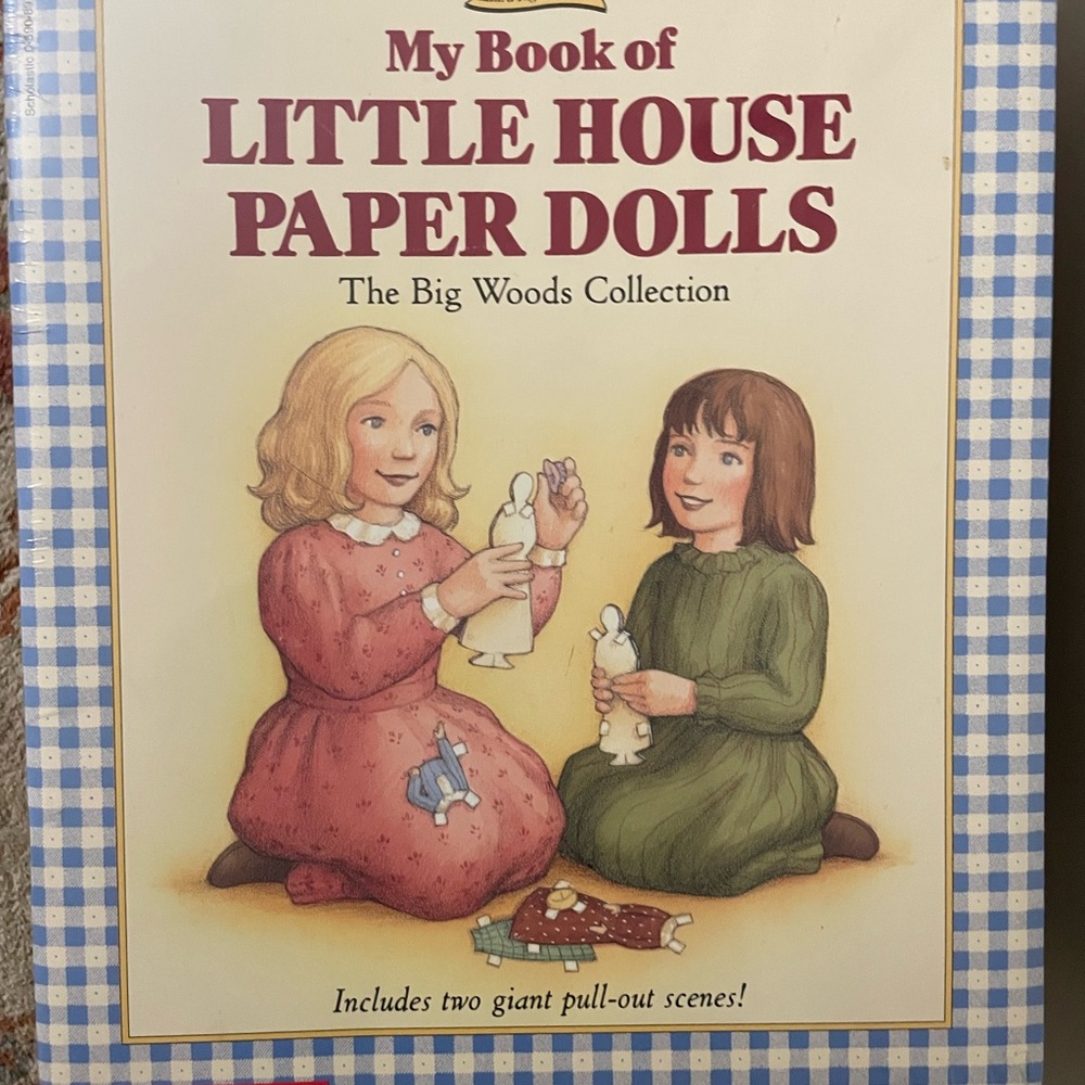 Vintage Little House Paper Dolls The Big Woods Collection Scholastic NWT 1990s